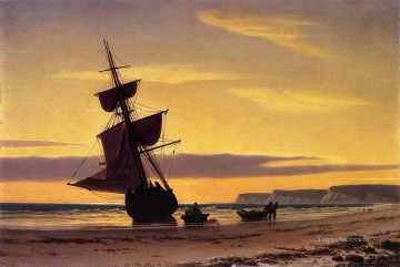 William Bradford Painting - Escena costera William Bradford
